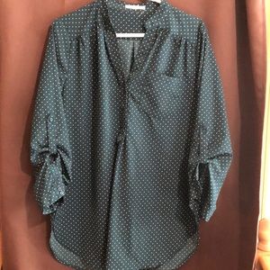 Fun2Fun Mackenzie Henley Blouse